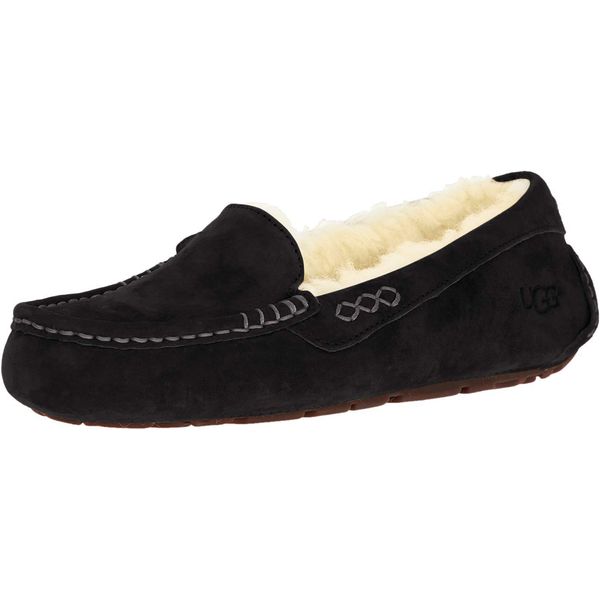 UGG Women's Ansley Slipper, Discontinued Black, 6 M US