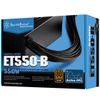 Silverstone ET550-B 550Watt 80PLUS Bronze Flat Cable ATX Power Supply
