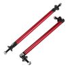 X AUTOHAUX 2pcs 150mm 5.91" Adjustable Car Bumper Splitter Support Rod Red
