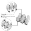 Quick Connect Wire Terminal Connector, 10-Pack, White, 2.8 x 0.7 x 1.1 cm (15 pack)
