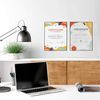 MCS Format Document Frame, Diploma and Certificate Frame, Black, 8.5 x 11, 2-Pack