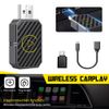 Mini Wireless CarPlay Adapter for Apple Plug Play Low Latency Converts Wired EPU