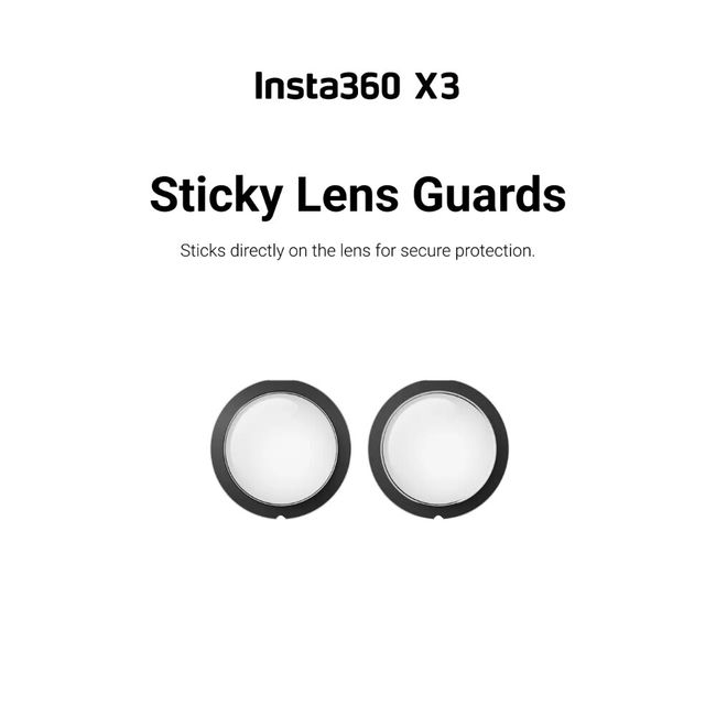 Lens Guards for Insta360 ONE X3 Accessories Case Sticky