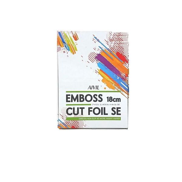 Aivil Embossed Cut Foil SE, 300 Pieces, 7.1 inches (18 cm)