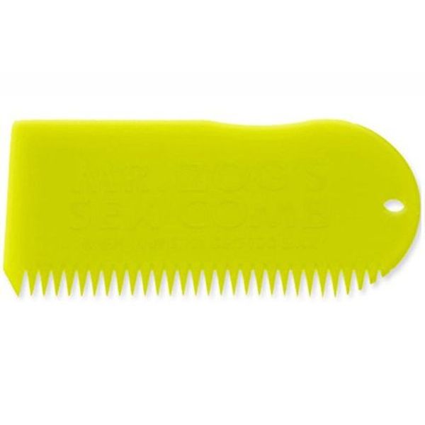 Mr Zogs Wax Comb and Wax Remover / Scraper (Fluro Yellow)