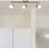 3 Light Track Lighting Modern Kitchen Ceiling Lights Brushed Nickel Track Light