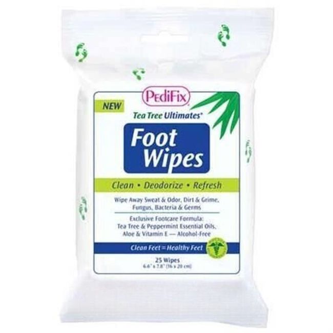 PediFix Tea Tree Ultimates Foot Wipes