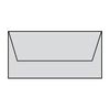 Paperado DL Lined Tissue Envelope - Ice Grey (Pack of 5)