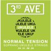 3rd Avenue Nylon Soprano Ukulele Strings – Standard C Tuning