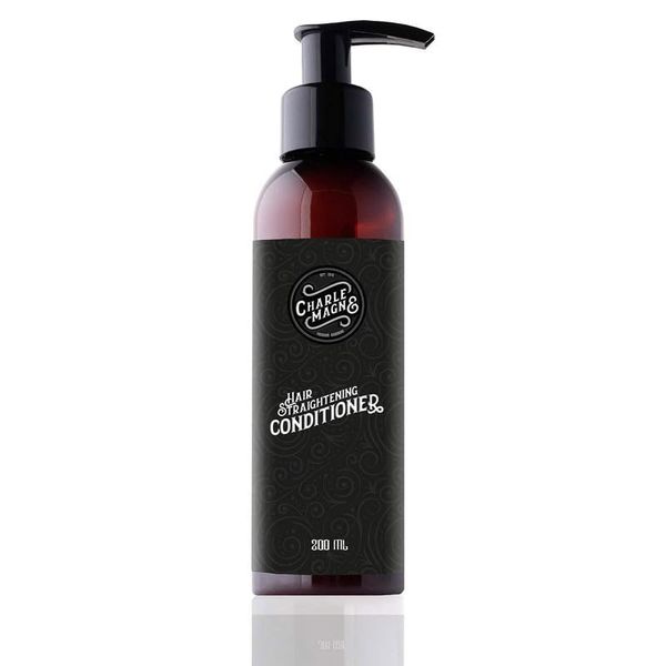 Charlemagne Hair Conditioner Men - Hair Conditioner without Silicone - Anti-Frizz and Anti-Hair Breakage Hair Conditioner Men Conditioner Hair Made in Germany Developed by Barbers 200 ml