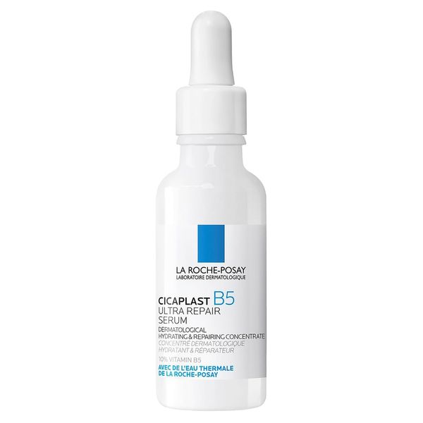 La Roche Posay Cicaplast B5 Serum, Protective, Repairing and Moisturising for Face, for Skin Redness and Pale Complexion, with Dexpanthenol, Glycerine and Hyaluronic Acid, 30 ml