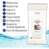 Personal Care Coconut Oil Cleansing Wipes, Makeup Remover and Facial Cleanser for Sensitive Skin, Gentle Exfoliating, Convenient Travel Size, Bulk Value Pack (12 Packs, 40ct 480 Total Wipes)