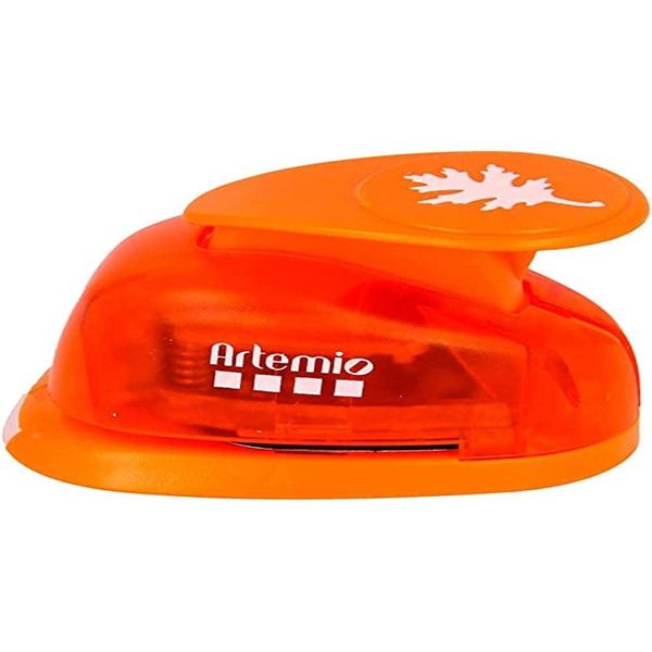 Artemio Big Lever Punch 2.5 cm Leaf #3, Orange