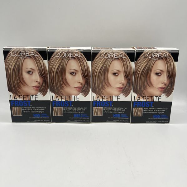 L'Oréal Paris New Look La Petite Frost, H55 Crème Caramel 4 Pack