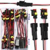 2/3Pin 15Kits Harness Connector - Automotive Wire Quick Disconnect
