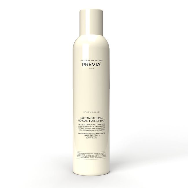 PREVIA No Gas Hairspray, Volumizing and Anti Frizz Hairspray, 6.7 oz