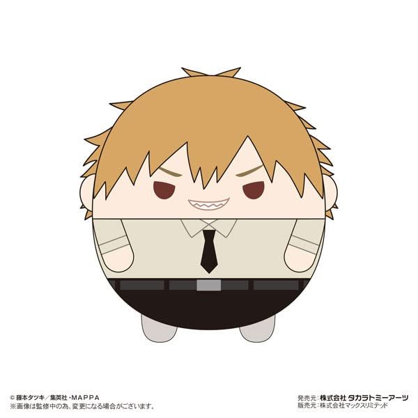 Chainsaw Man Fluffy Kororin M Size A Denji