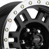 VISION 398 Manx Gloss Black Machined Lip 17X8.5