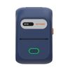 DP26 Label Maker Machine with Tape Portable Thermal Printer Bluetooth Sticker Maker Compatible with Android iOS PC Barcode Label Printer for Small Business, Home, Kitchen, School, Office (Blue)