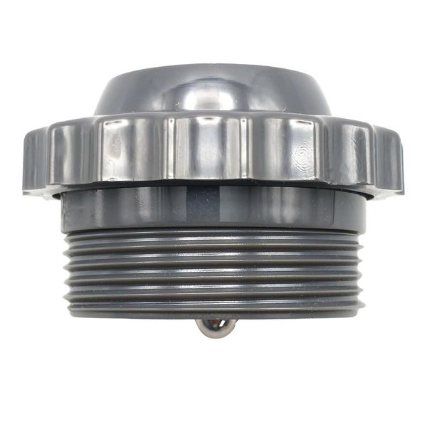 Dark Gray Spa Check Valve Compatible with Ortega 010646 V20-339 1.5" Thread