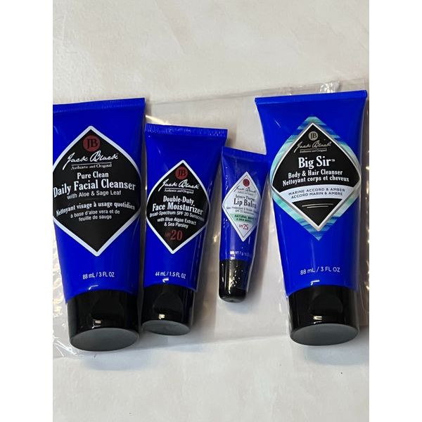 JB Jack Black - Skin Saviors 4 PIECE SET - $49 Value