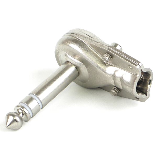 Switchcraft 238X TRS Pancake Jack Plug Connector Angled