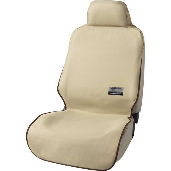 BONFORM 4361-10BE Seat Cover, For Light / Standard Cars, 1 Front, Waterproof, Easy Installation, Washable, Front x 1 Seat, Beige