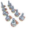 10pcs 1K ohm Linear Taper Rotary Potentiometer Panel Pot B1K 15mm