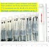 FTG USA Storage Container 4 Piece Medium Size Extendable Plastic Box Used as Storage Case for Countersink and Replacement Drill Bits