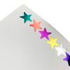 8 Colours, 5000 Pack, Foil Star Metallic Stickers, 15mm