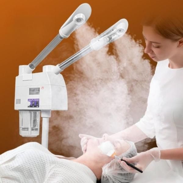 Facial steamer Facial steamer Hot and cold dual spray Skin steamer Face mister Facial moisture supply Skin room