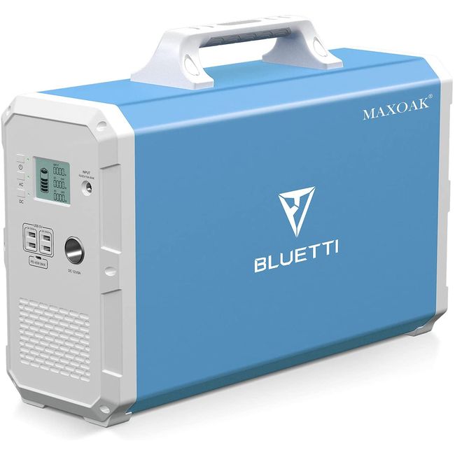 maxoakpowerstation2400wh1000winverterbluettieb240portablesolar