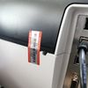 Tamper Proof No Return Security Labels with Unique Barcodes and Serial Numbers (112)