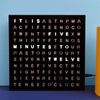 LED Word Desk Clock-7.8" X 7.8" X 2"- Powered by USB Cable -A Unique Gift Item