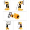 1000LM Flashlight for Dewalt 20V Max Li-ion Battery Cordless 9W LED WorK Light