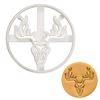 Stag Skull cookie cutter, 1 piece - Bakerlogy