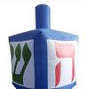 Jumbo Inflatable Dreidel Decoration with LED Lights 6ft