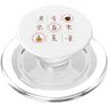 Tic-Tac-Toe Booba PopSockets PopGrip for MagSafe