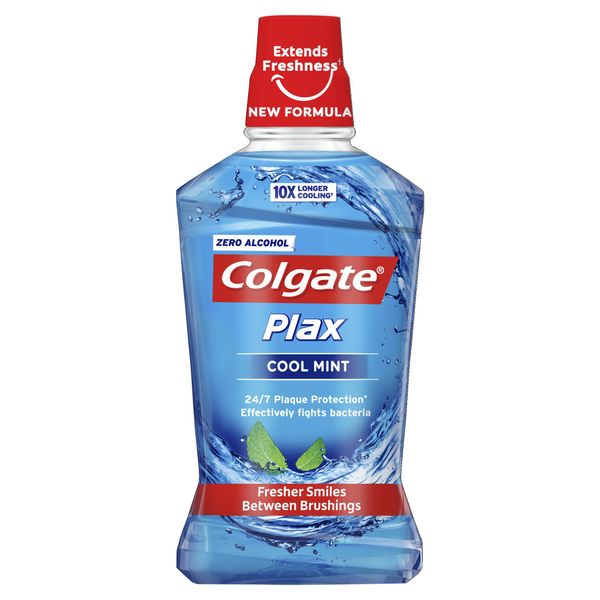 Colgate Plax Cool Mint Mouthwash, 500 ml