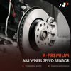 A-Premium ABS Wheel Speed Sensor Compatible with Kia Models - Sedona 2015-2021 - Front Left Driver Side, Replace# 95670A9000