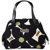 MYmama Handmade Kit with Wire Nozzle Pouch Recipe Pattern, Trinket Box (Black)