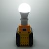Portable LED Work Light For Dewalt 20V Series Lithium Battery E27 Bulb Lamp US