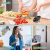 2 PCS Kitchen Timer Magnetic, Digital Timer with Loud Alarm for Kids, Time Timer with Stand for Study,Work,Exercise,Cooking