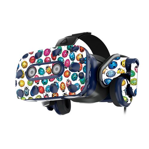 MightySkins Skin Compatible with HTC Vive Pro VR Headset - Color Bugs | Protective, Durable, and Unique Vinyl Decal wrap Cover | Easy to Apply, Remove, and Change Styles | Made in The USA