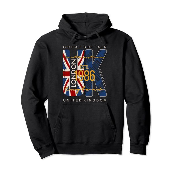 Great Britain UK London United Kingdom Pullover Hoodie