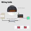 Rabenur LED Controller,12V Touch Remote Control Kit,288 Watts LED Controller for LED RGB Pool Light,LED Strip Light