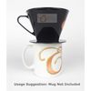 Size 2 Plastic Coffee Filter Dripper Cone by EDESIA ESPRESS
