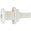 THRU HULL 1-1/8" 90 Degree WHITE