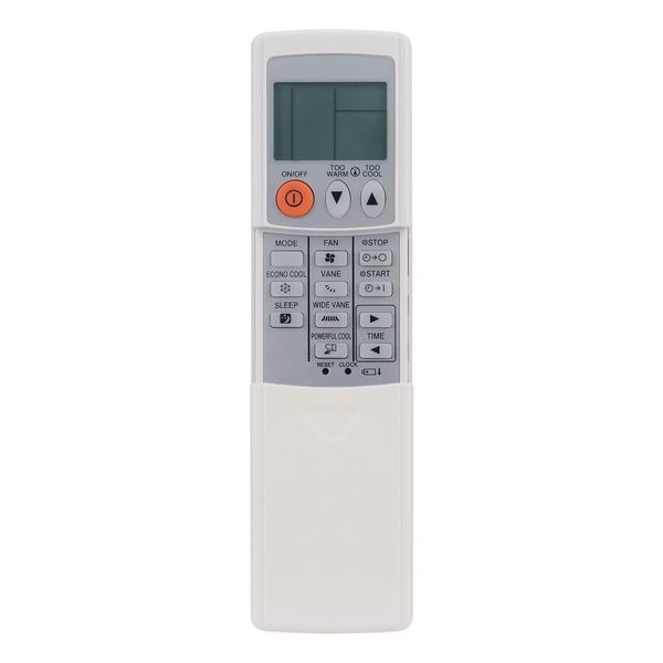 ALLIMITY Replace Remote Control fit for Mitsubishi AC Air Conditioner MSZ-FD25VA MSZ-FD35VA MSZ-FD50VA MSZ-FH25VE MSZ-FH35VE MSZ-FH50VE SRK25ZMA MSZFD25VA MSZFD35VA MSZFD50VA