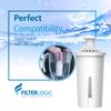Replacement for Brita Classic 35557,OB03,Mavea 107007 by FilterLogic NSF Filter